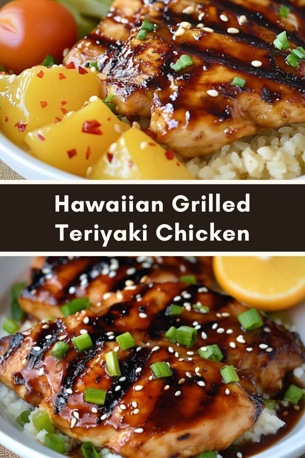 Hawaiian Grilled Teriyaki Chicken Recipecs