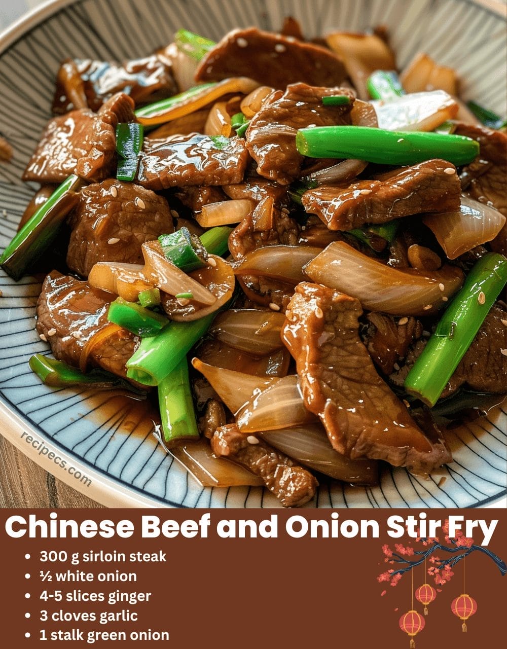 Chinese Beef And Onion Stir Fry Recipecs