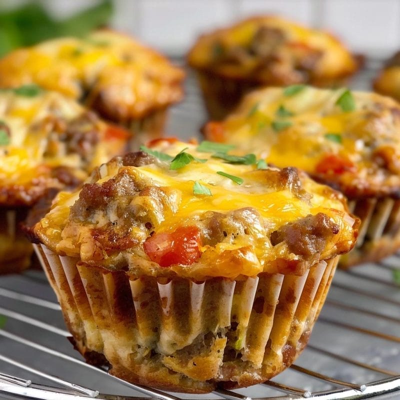 Easy Sausage Breakfast Muffins – Recipecs