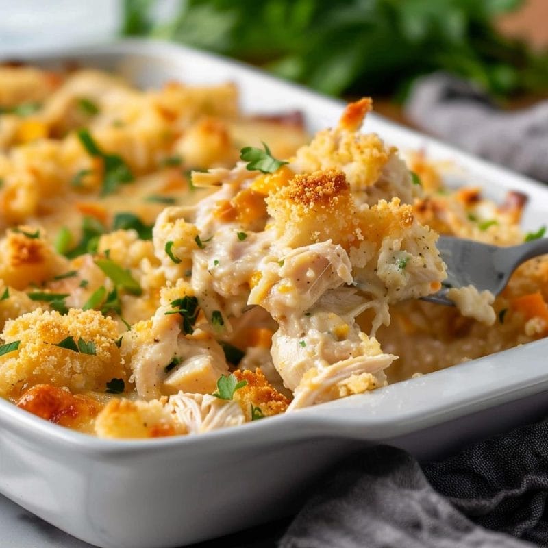 Million Dollar Chicken Casserole - Recipecs