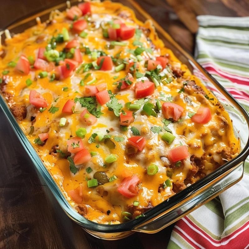 TACO CASSEROLE Recipe - Recipecs