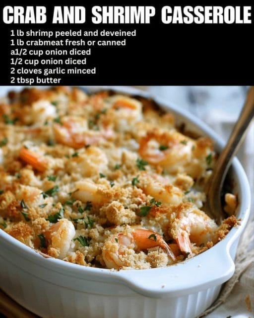Crab and Shrimp Casserole – Recipecs