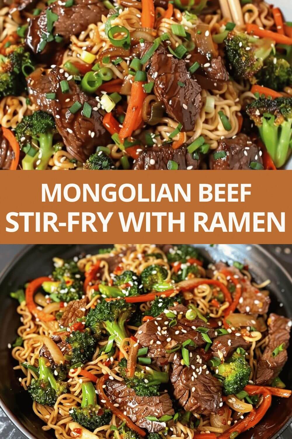 Mongolian Beef Stir-Fry with Ramen Recipe – Recipecs
