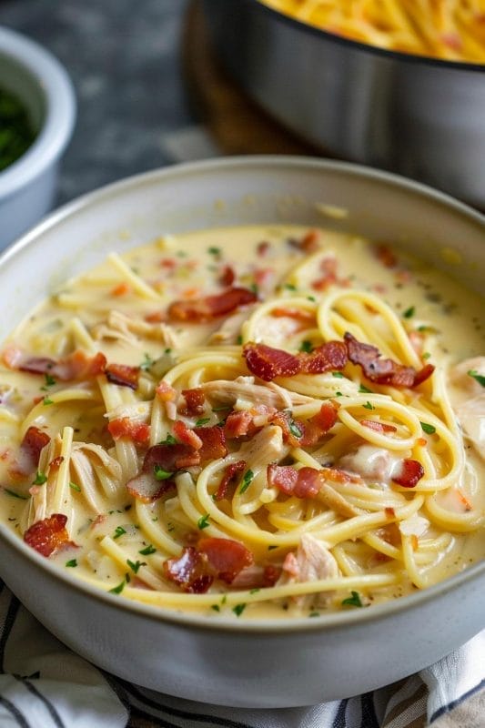 Creamy Chicken Noodle Soup